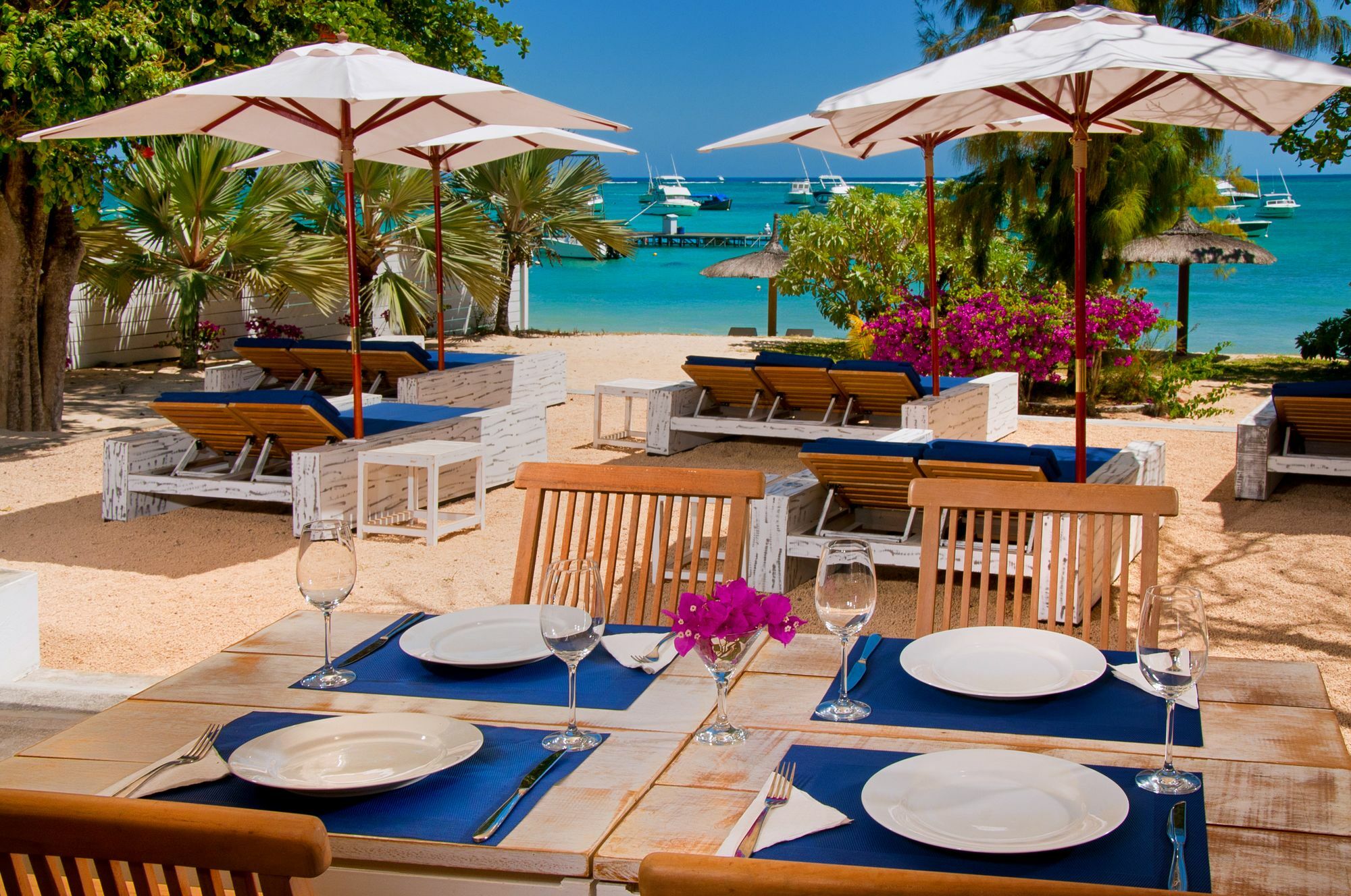 R Beach Club Trou aux Biches Dış mekan fotoğraf